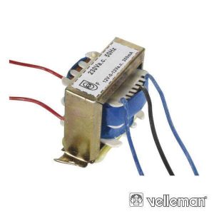 Transformador 7.2va 2x12V VELLEMAN - (212007C)
