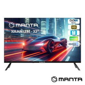Smart TV DLED Frameless 32" HD HDMI DVB-T2/T/C MANTA - (32LHA123E)