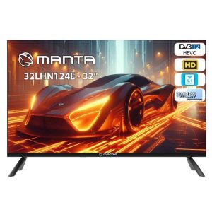 TV LED Frameless 32" HD HDMI DVB-T2/T/C MANTA - (32LHN124E)