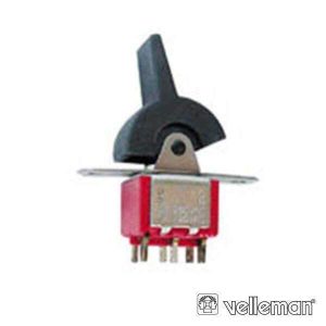 Comutador Alavanca Spdt Vertical On-(On) - (8015A3)