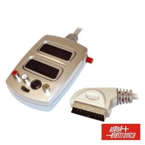 Distribuidor Comutador Scart M / 2scart-3rca-Svhs F - (92-731A)