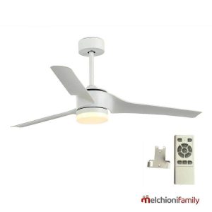 Ventoinha de Teto C/ Iluminação LED 45W 132cm C/ Comando - (9201L)