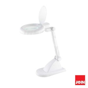 Candeeiro C/ Lupa Secretária 3/8 Dioptrias 10W JOIN - (98-683)