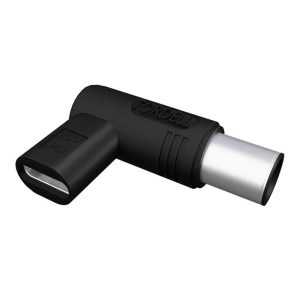 Ficha Adaptadora USB-C Fêmea / Ficha DC 5.0x7.4mm Macho - (ADPUSBC/DC50-74)