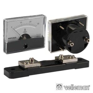 Amperímetro De Painel 30a DC VELLEMAN - (AIM6030A)