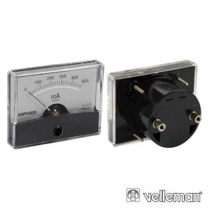 Amperímetro De Painel 500ma DC VELLEMAN - (AIM60500)