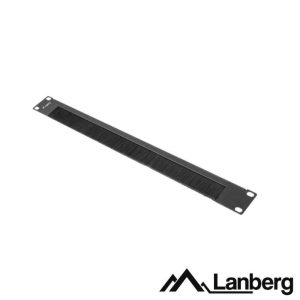 Painel C/ Escova Prensa-Cabos P/ Batidor 19" LANBERG - (AK-1103-B)