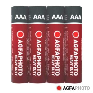 Pilha Zinco-Carvão R03/AAA 1.5V 4x AGFAPHOTO - (APFAAAS4)