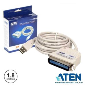 Cabo Adaptador USB / Porta Paralela Centronic 1.8m Aten - (AT-UC1284B)