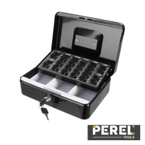 Cofre P/ Dinheiro C/ Bandeja P/ Moedas PEREL - (BG70051)