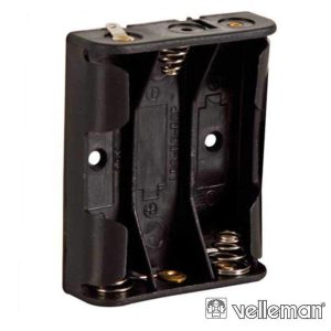 Suporte P/ 3 Pilhas AA VELLEMAN - (BH331D)