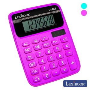 Máquina Calculadora 8 Dígitos Solar Lexibook - (C123Z)