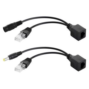 Conjunto Adaptador Poe C/ RJ45 E DC - (CABPOE020)