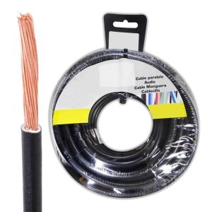 Cabo Alimentação Elétrico Fase 1x1.5mm² Preto 5m - (CAE1X1.5P)