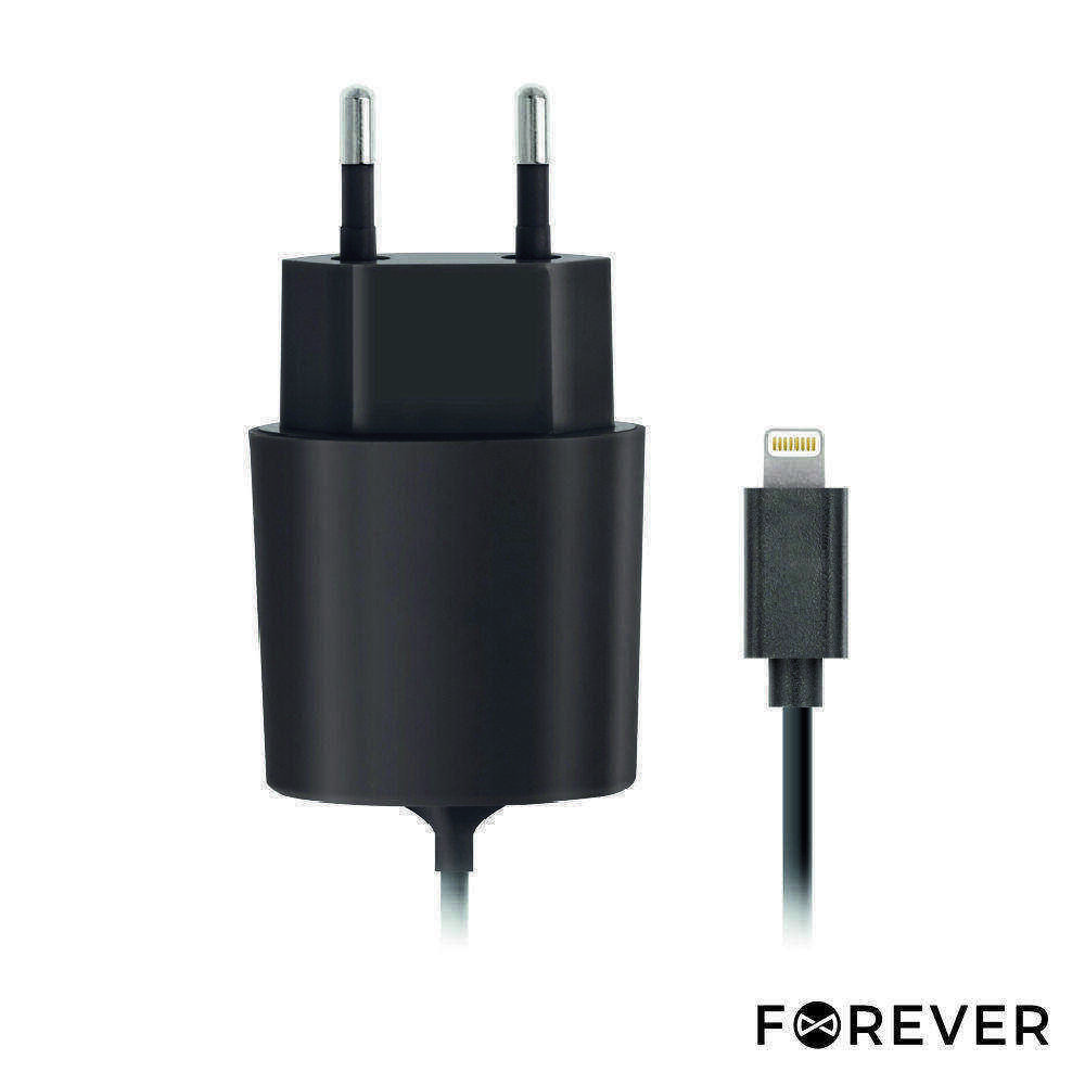 Alimentador Comutado P/ Iphone 2.1A Preto FOREVER - (CH-218BK)