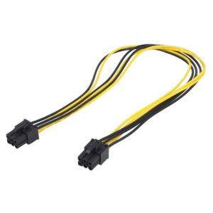 Cabo Alimentação PCI-E 6p Fêmea P/ PCI-E 6p Fêmea 0.4m - (CPCIE02)