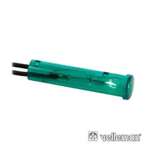 Luz Piloto Redondo Verde 24V 7mm VELLEMAN - (CRAF024V)