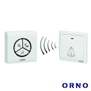 Campainha S/ Fios C/ 1 Receptor Portátil 80m VIRONE - (DB-3)