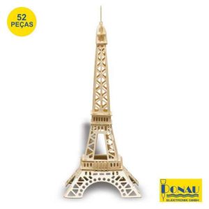 Torre Eiffel Painéis De Contraplacado C/ 52 Peças Donau - (DNM881)