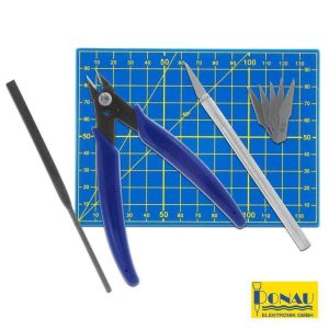 Conjunto X-Ato C/ Lâminas Lima Alicate Corte E Tapete Donau - (DNMS09)