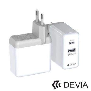 Alimentador USB-C PD 3.0 /USB-A Quick Charge 3.0 36W - (EA114W)