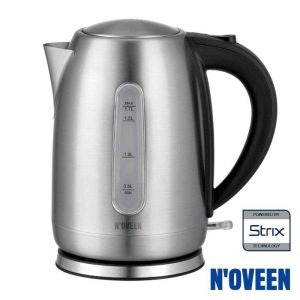 Fervedor De Água Elétrico Inox 2000W 1.7L NOVEEN - (EK1405)