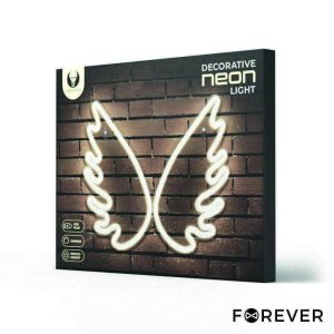 Luz LED Neon Em Forma de Asas - (FPNE09X)