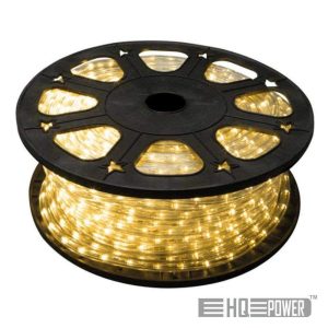Mangueira Luminosa Led Branco Quente 45M HQ POWER - (HQRL45002)