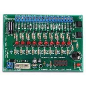 Kit Gerador Efeitos Luz De 10 Canais VELLEMAN - (K8044)