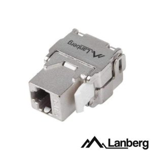 Ficha RJ45 Modular 8P8C CAT6A FTP Keystone 180º LANBERG - (KSFA-2000)