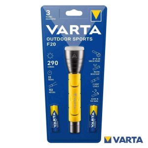 Lanterna LED F20 Outdoor Sports 290lm IPX4 VARTA - (LLV-F20OS)