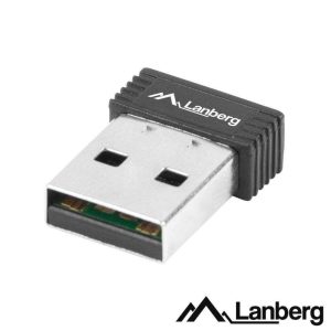 Adaptador USB Wifi Lan 802.11b/G/N 150mbps Wps LANBERG - (NC-0150-WI)