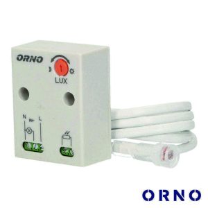 Sensor Crepuscular P/ Fitas LED Branco ORNO - (OR-CR-233)