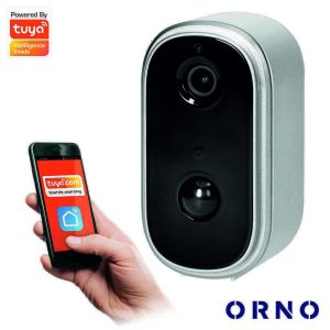 Câmara Vigilância IP 1080P WIFI TUYA LEDS IR IP65 ORNO - (OR-MT-ME-1809)