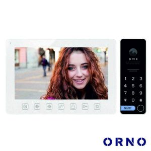 Vídeo Porteiro C/ Lcd 7" Cores LEDS Branco ORNO - (OR-VID-EX-1061/W)