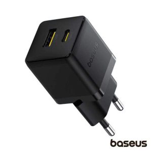 Alimentador Comutado USB-A/USB-C PD 3.0 30W BASEUS - (P1011160A113-00)