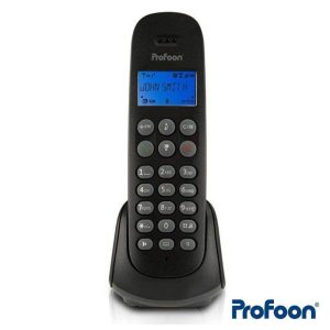 Telefone S/ Fios Preto PROFOON - (PDX-300)