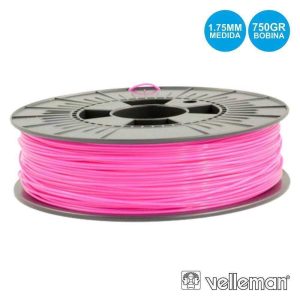 Rolo De Filamento P/ Impressão 3d 1.75mm 750g Rosa - (PLA175P07)