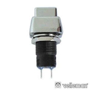 Interruptor Off-On Prateado VELLEMAN - (R1383B)