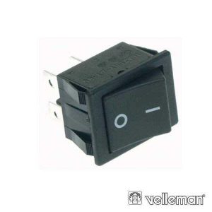 Interruptor Basculante 10A-250v Dpst On-Off VELLEMAN - (R905A)