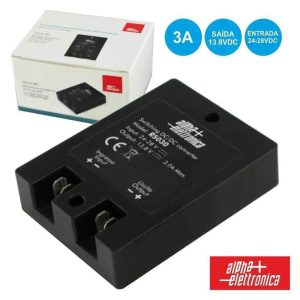 Conversor 24Vdc-13.8vdc 3a IP20 - (RS030)