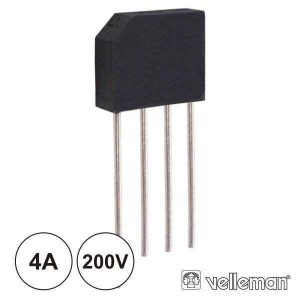 Ponte Rectificadora 200v 4a Rs403 - (RS403)