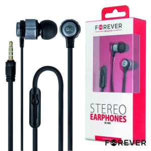Auscultadores Stereo C/ Fios - (SE-400BK)