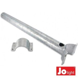 Suporte P/ Poste de Luz JOLIGHT - (SU-SOLAR-P20)
