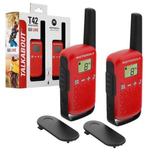 Intercomunicadores S/ Fios 24 Canais 4km MOTOROLA - (WTMOTO001)