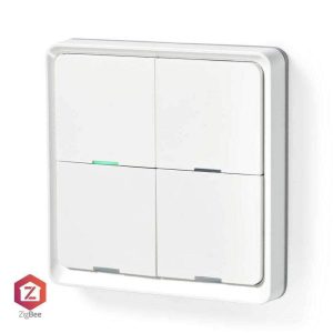 Interruptor Parede 4 Botões Zigbee - (ZBWS40WT)