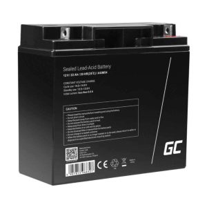 Bateria Chumbo Gel AGM 12V 22A GREEN CELL - (AGM54)