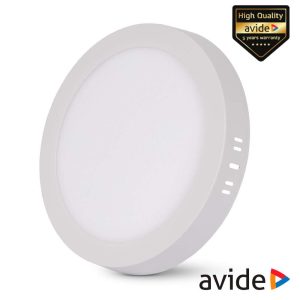 Painel Leds Redondo Superfície 18W 231mm CCT AVIDE - (AMSMPCCT-R-18W)