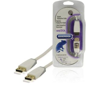 Cabo Displayport Macho / Macho Branco 1m