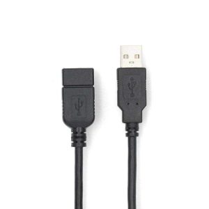 Cabo USB-A 2.0 Macho / USB-A Fêmea 2M - (CCGB60010BK20)